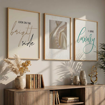 Quote  Wall Art Paintings for Living Room - Wall Poster With frames