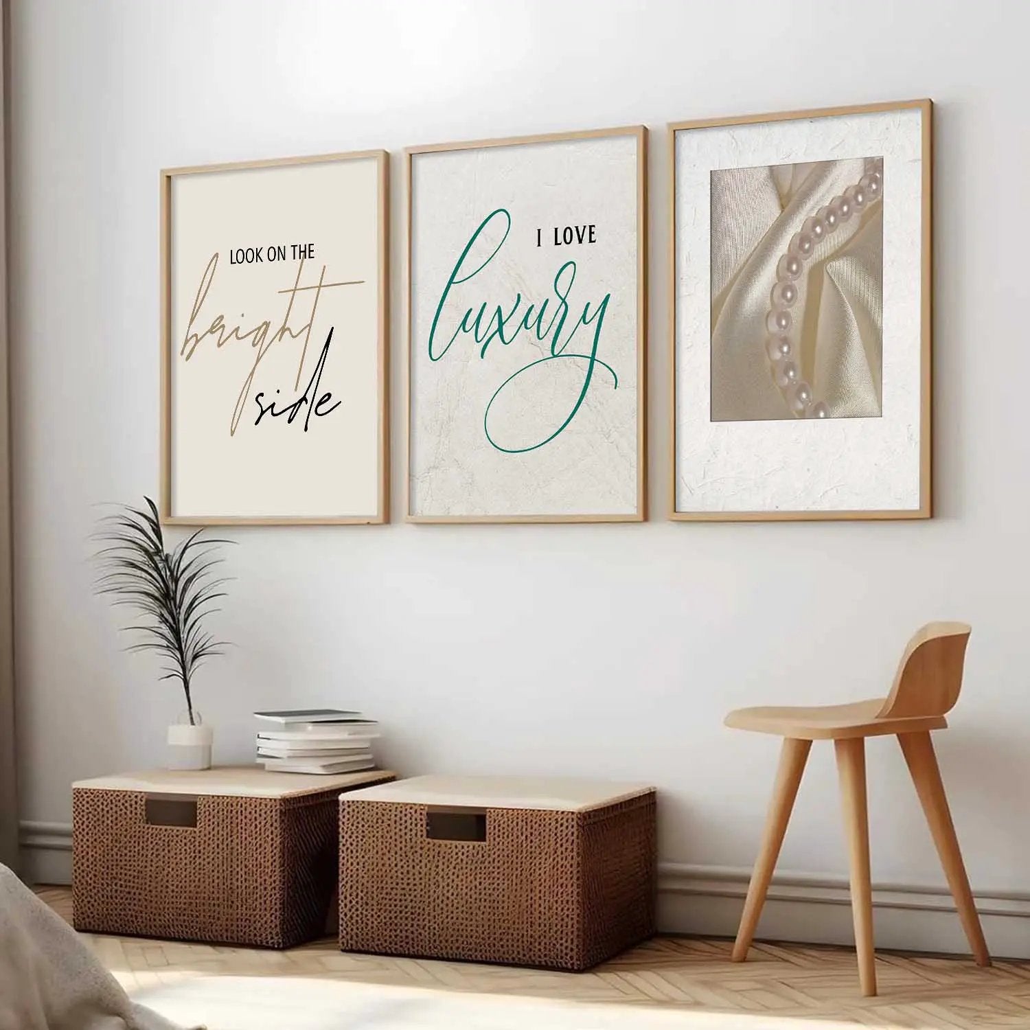 Quote Wall Art Paintings for Living Room - Wall Poster With frames by Kotart store