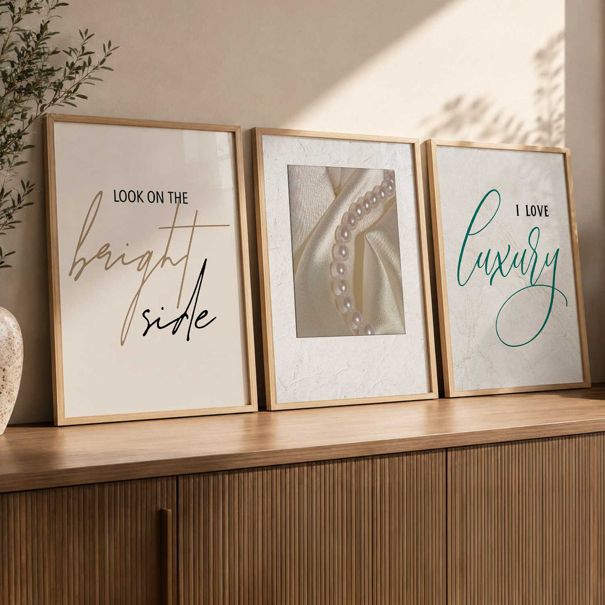 Quote  Wall Art Paintings for Living Room - Wall Poster With frames