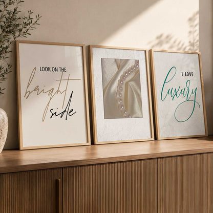 Quote  Wall Art Paintings for Living Room - Wall Poster With frames
