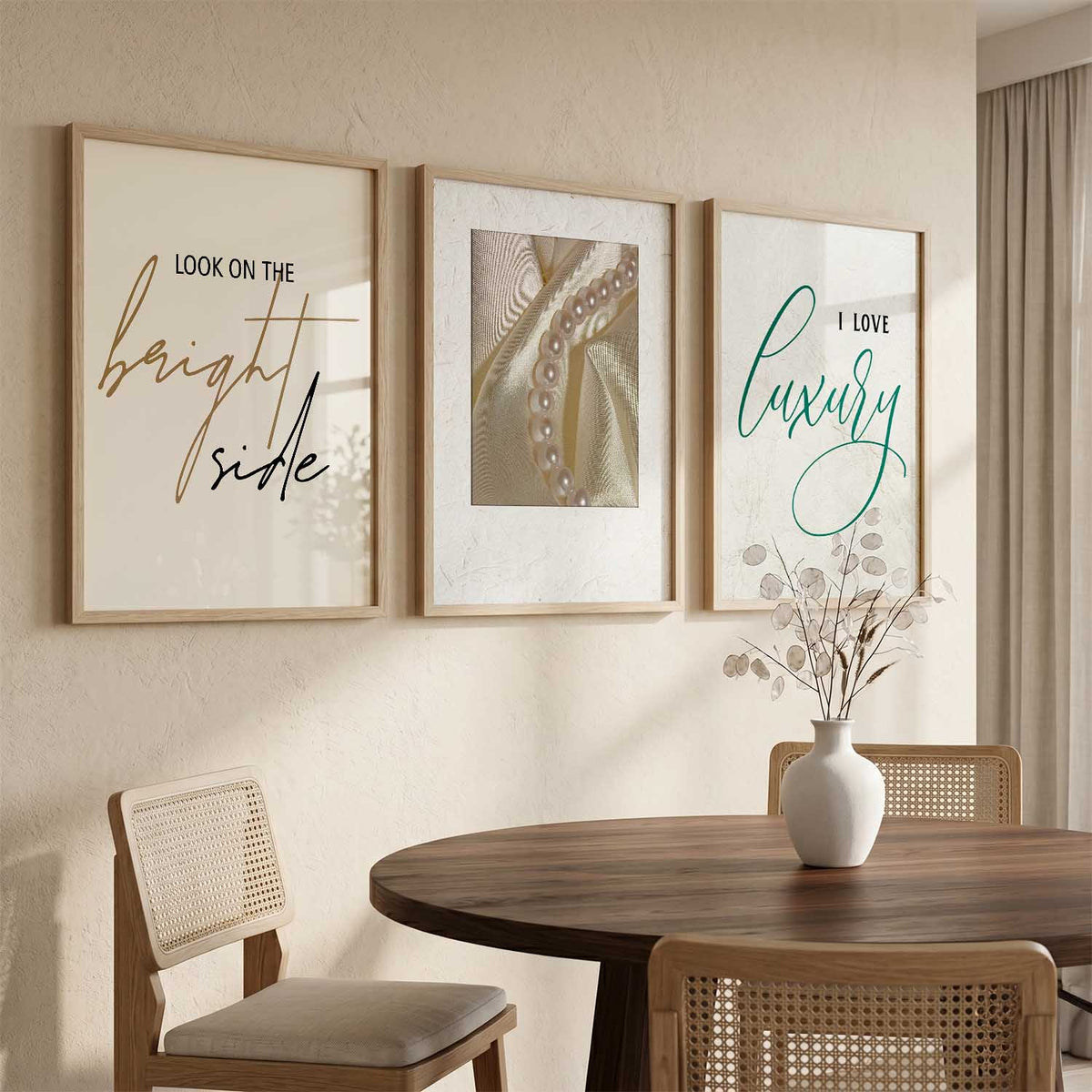 Quote  Wall Art Paintings for Living Room - Wall Poster With frames