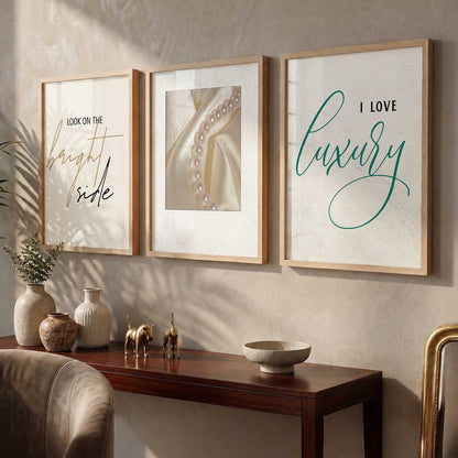 Quote  Wall Art Paintings for Living Room - Wall Poster With frames