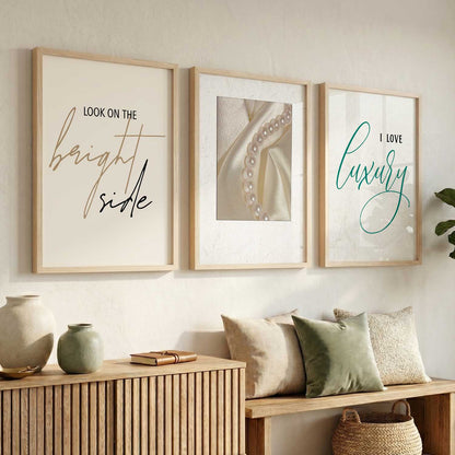 Quote  Wall Art Paintings for Living Room - Wall Poster With frames