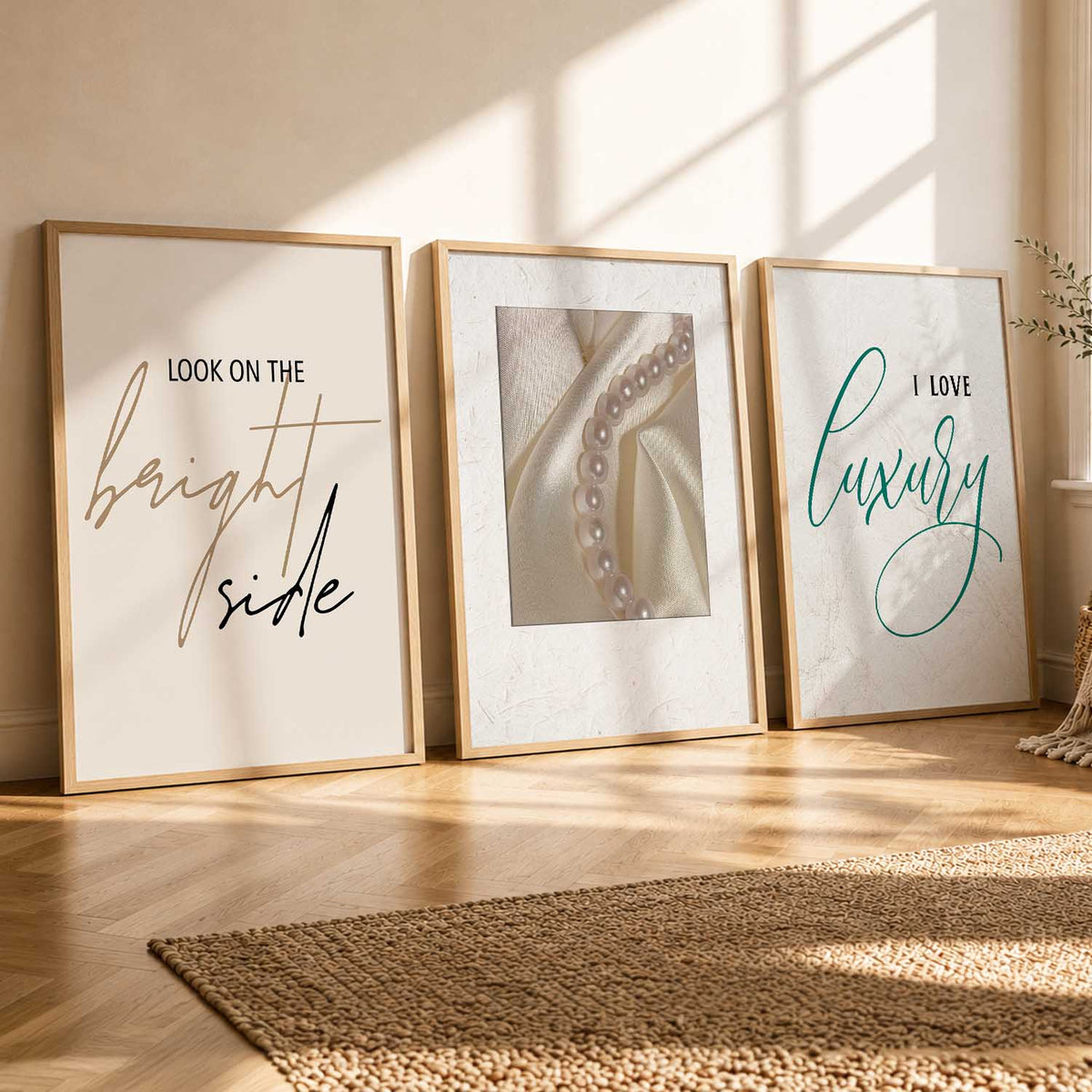 Quote  Wall Art Paintings for Living Room - Wall Poster With frames