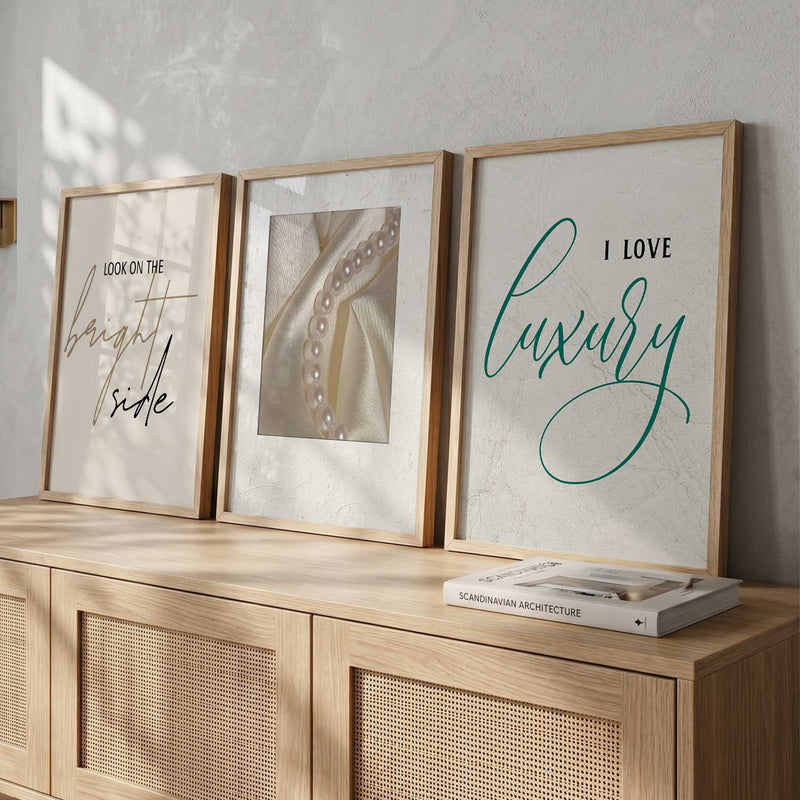 Quote  Wall Art Paintings for Living Room - Wall Poster With frames
