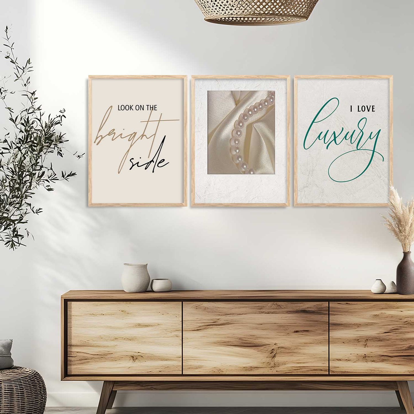 Quote  Wall Art Paintings for Living Room - Wall Poster With frames