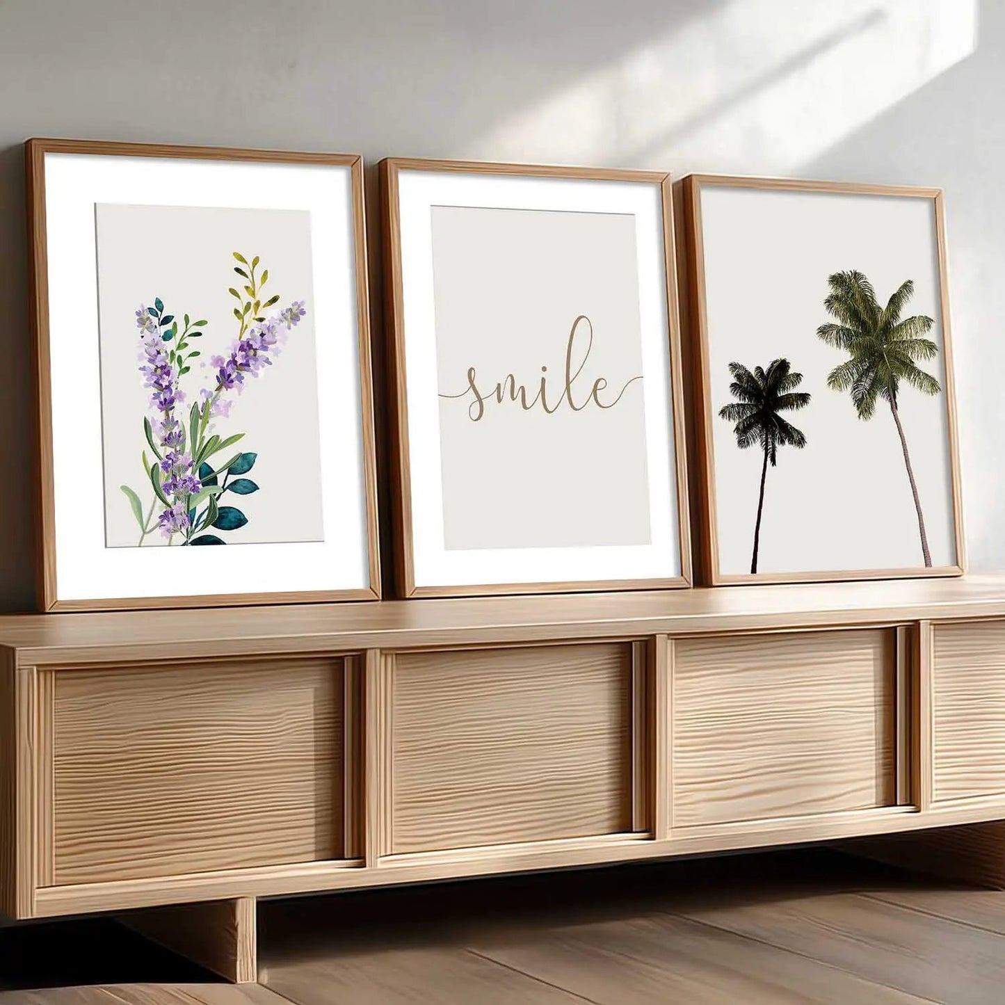 Floral   Wall  Art  Paintings for Living Room - Wall Poster With frames