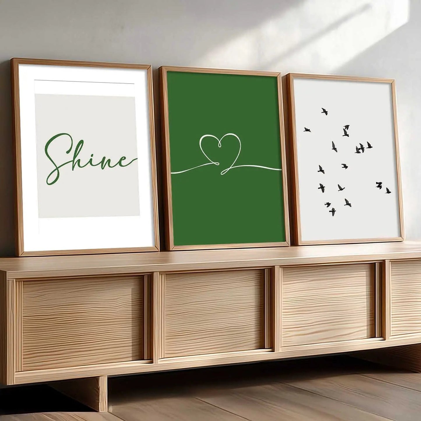 Boho  Wall  Art  Paintings for Living Room - Wall Poster With frames