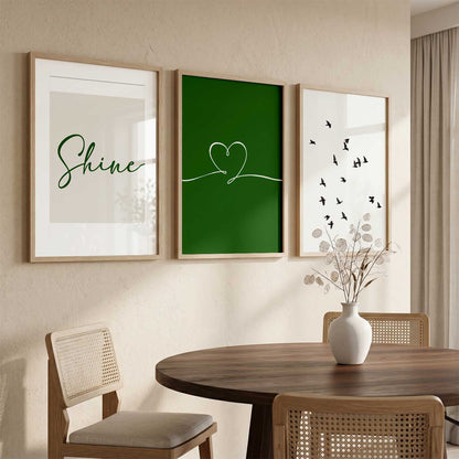 Boho  Wall  Art  Paintings for Living Room - Wall Poster With frames