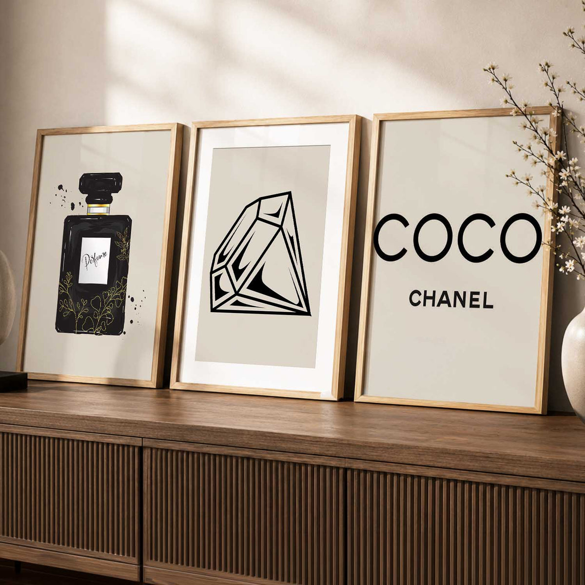 Quote  Wall  Art Paintings for Living Room - Wall Poster With frames