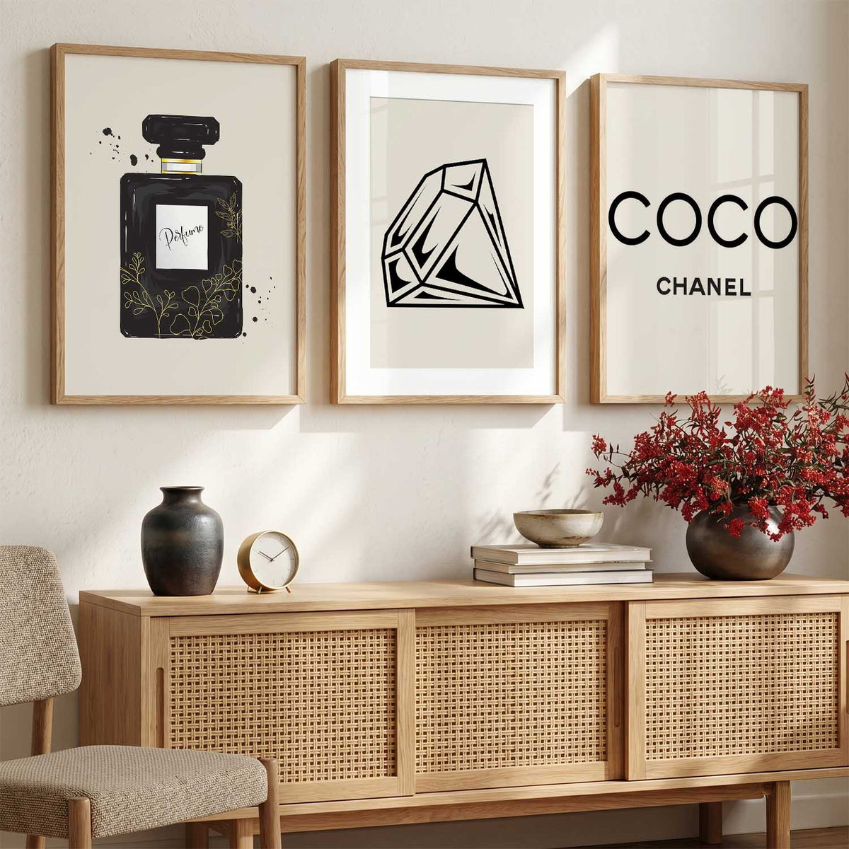 Quote  Wall  Art Paintings for Living Room - Wall Poster With frames
