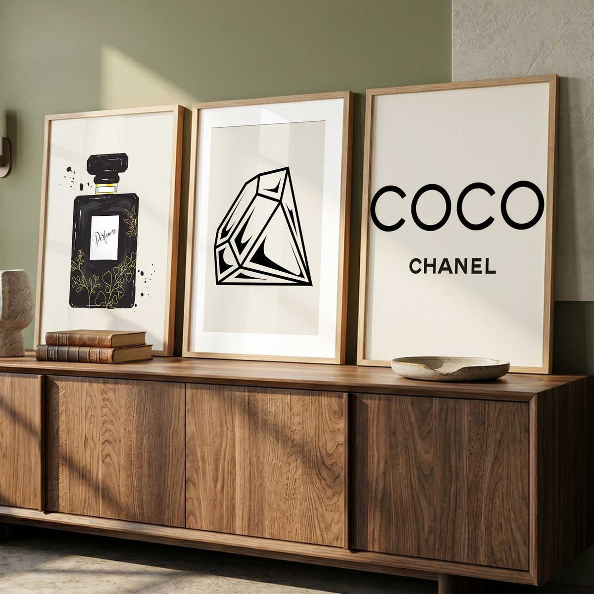 Quote  Wall  Art Paintings for Living Room - Wall Poster With frames