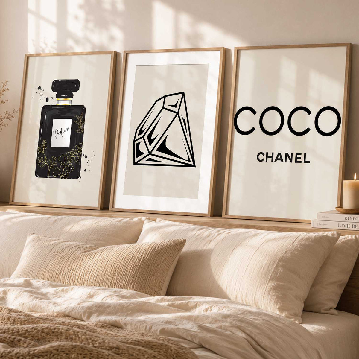 Quote  Wall  Art Paintings for Living Room - Wall Poster With frames