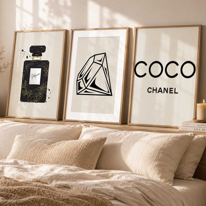 Quote  Wall  Art Paintings for Living Room - Wall Poster With frames