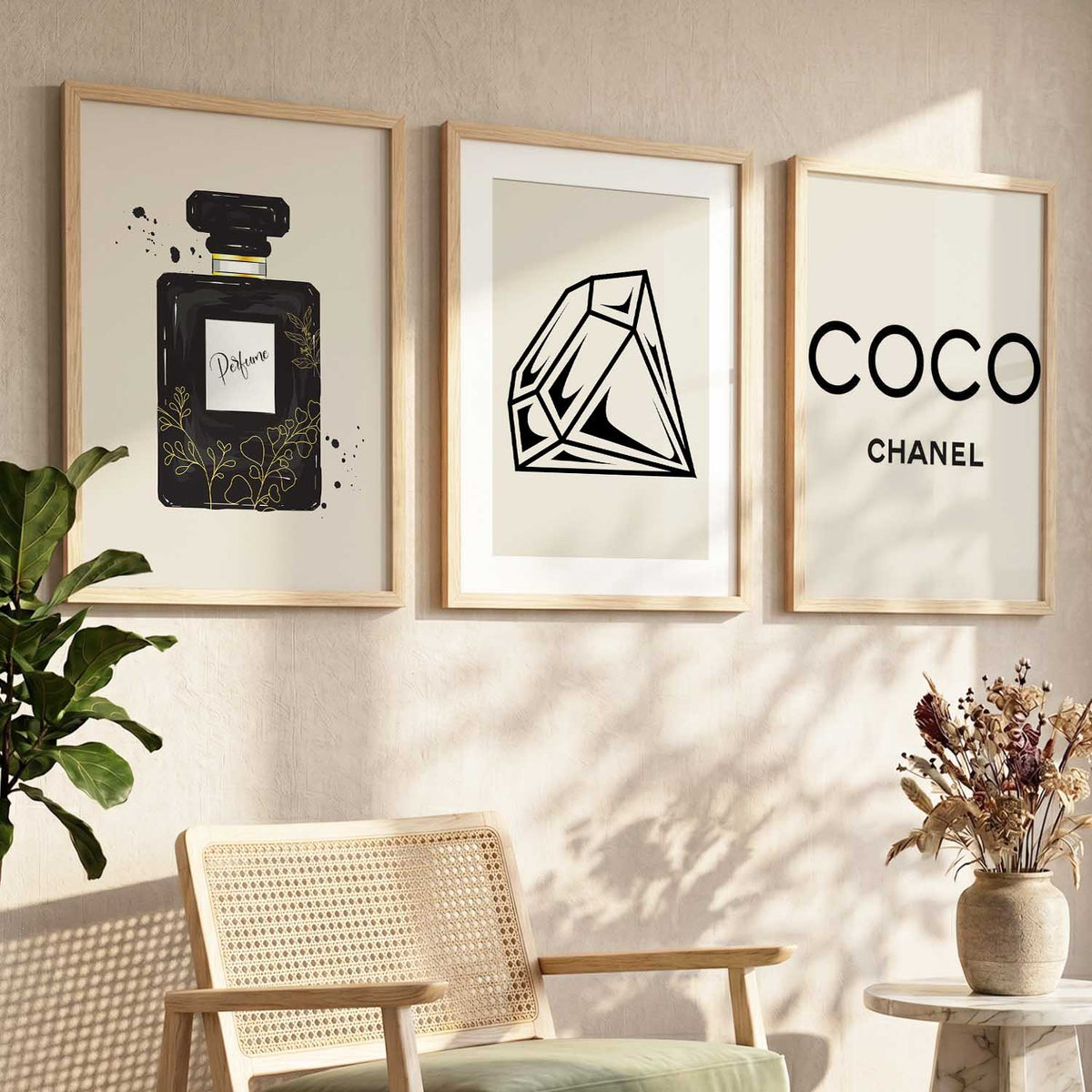 Quote  Wall  Art Paintings for Living Room - Wall Poster With frames