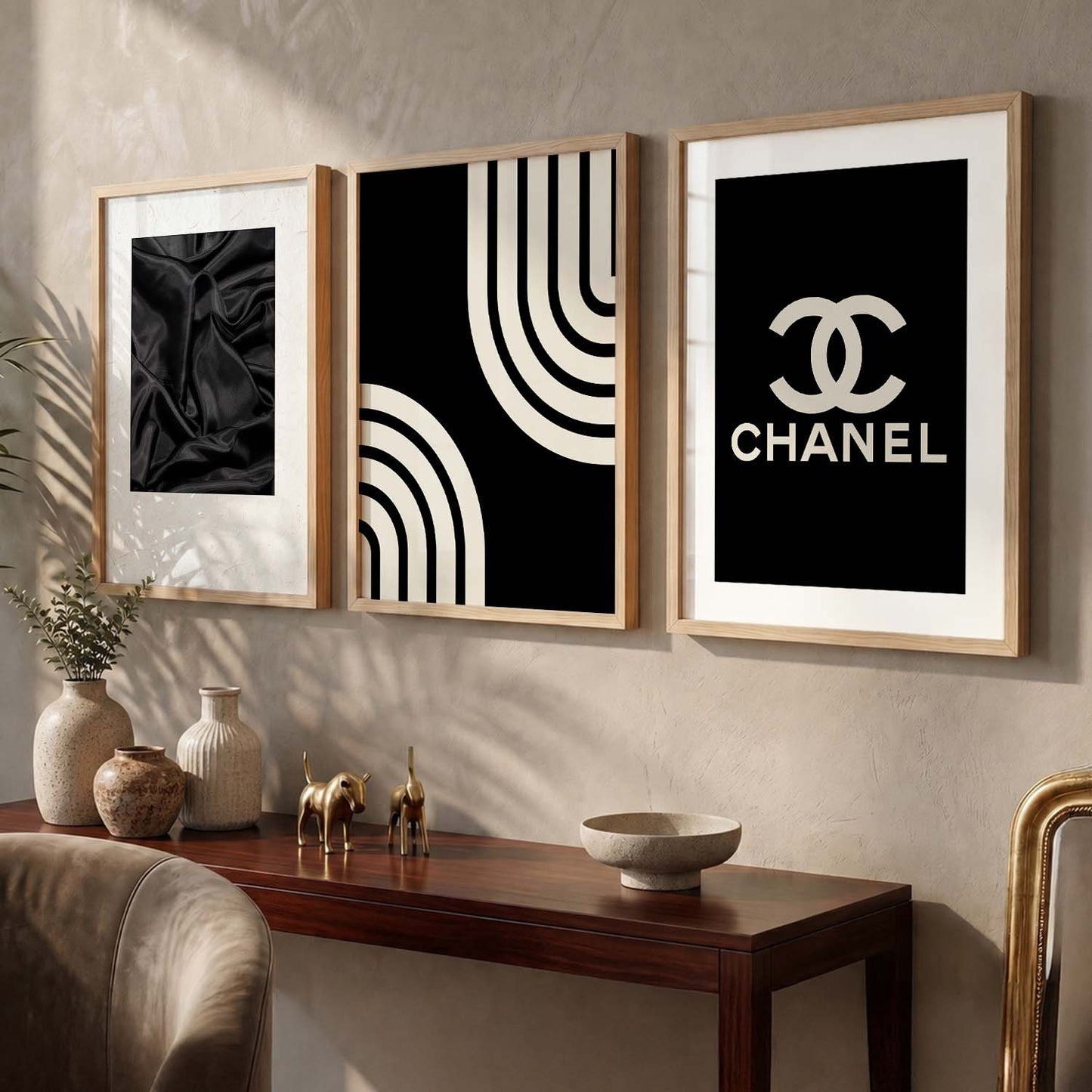 Boho   Wall  Art  Paintings for Living Room - Wall Poster With frames