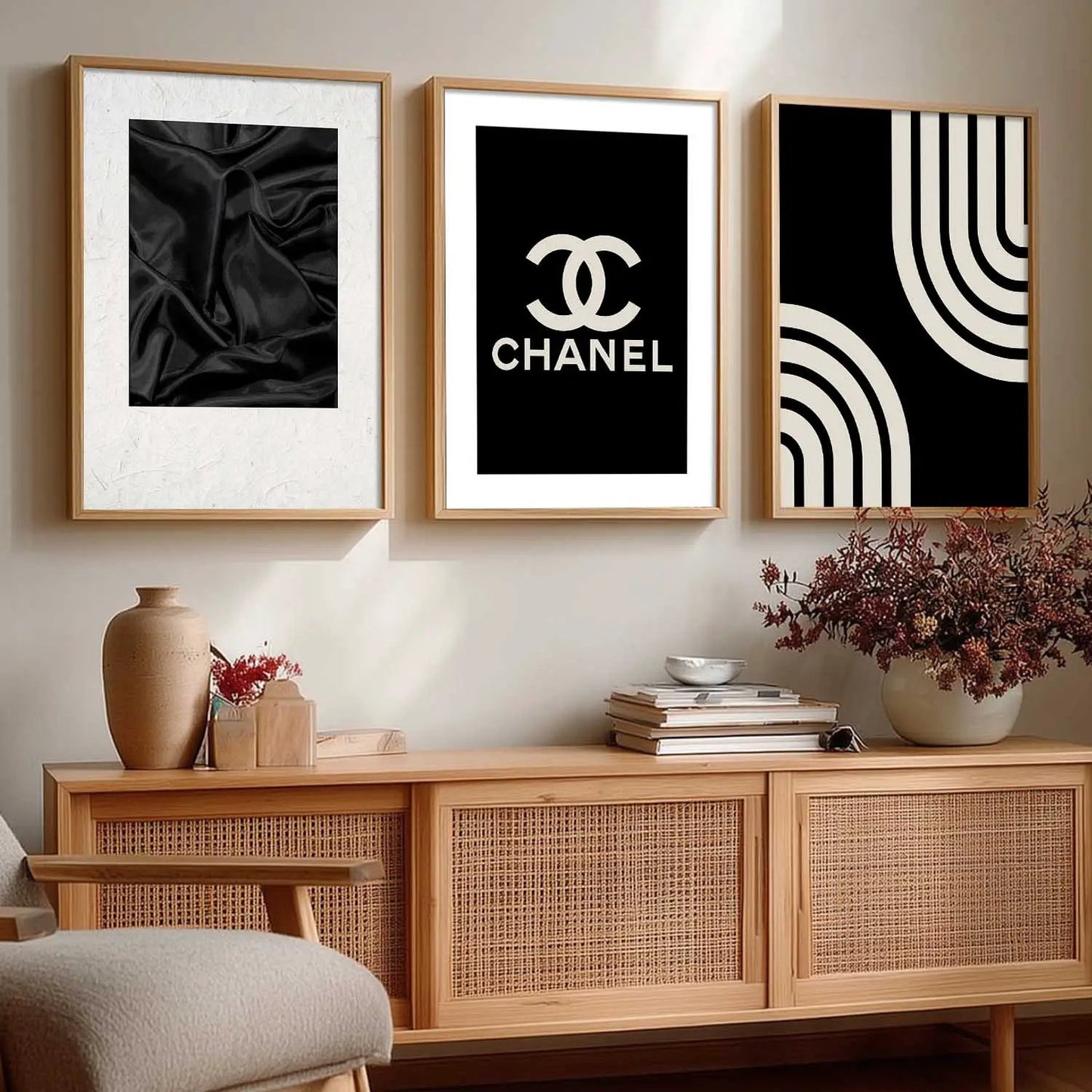 Boho   Wall  Art  Paintings for Living Room - Wall Poster With frames