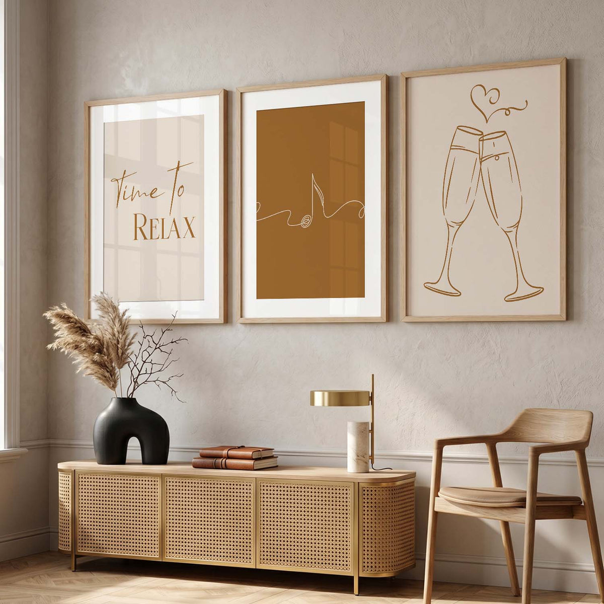 Quote  Wall Art Paintings for Living Room - Wall Poster With frames