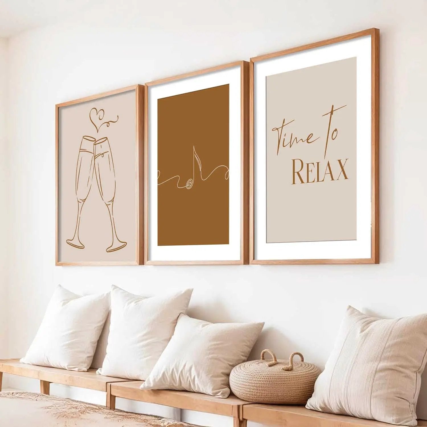 Quote Wall Art Paintings for Living Room - Wall Poster With frames by Kotart store