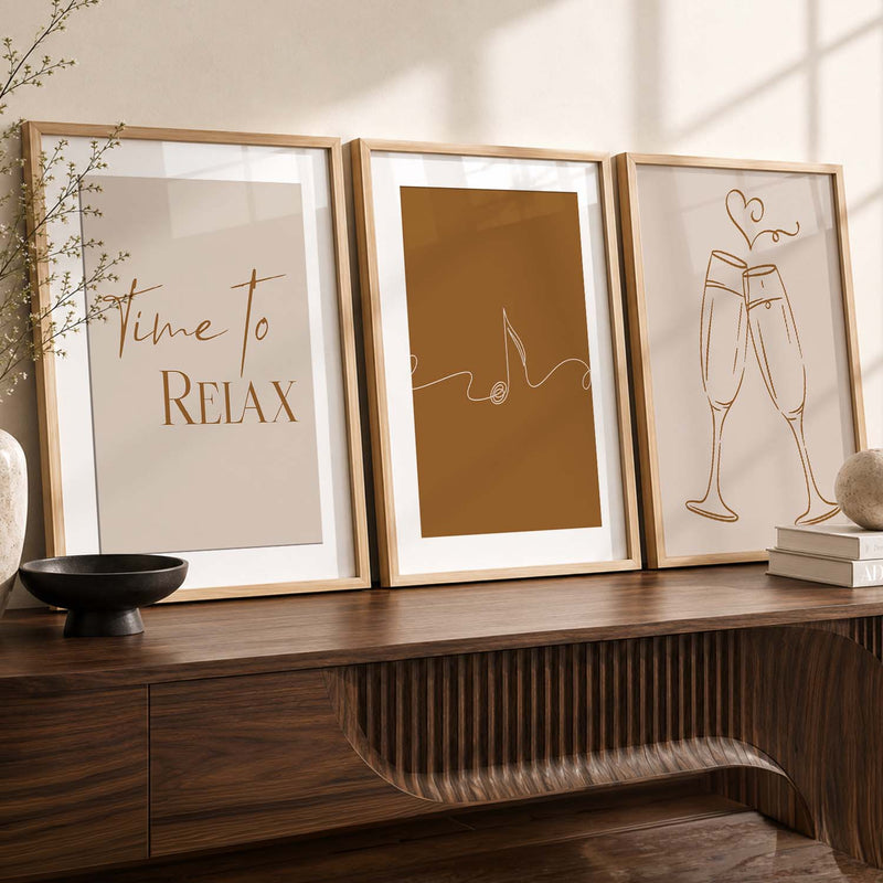 Quote  Wall Art Paintings for Living Room - Wall Poster With frames