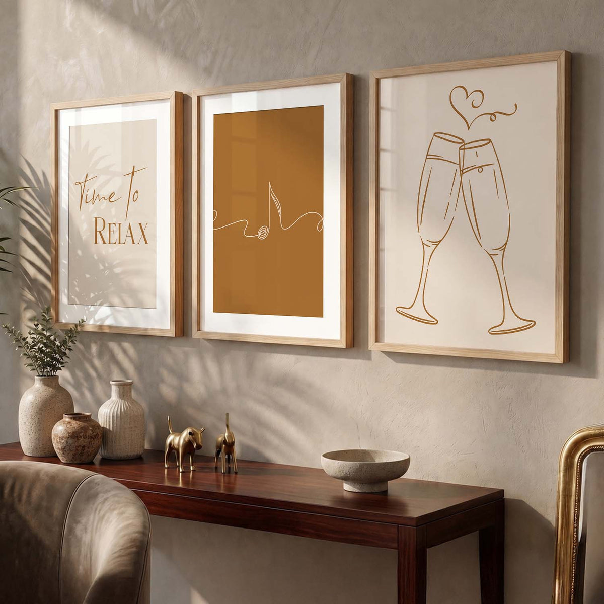 Quote  Wall Art Paintings for Living Room - Wall Poster With frames
