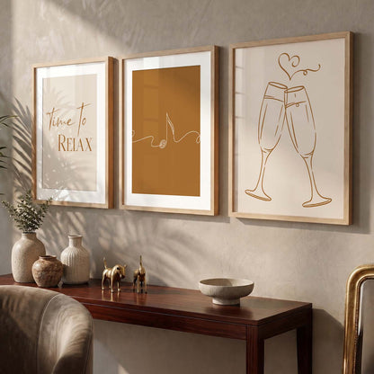 Quote  Wall Art Paintings for Living Room - Wall Poster With frames