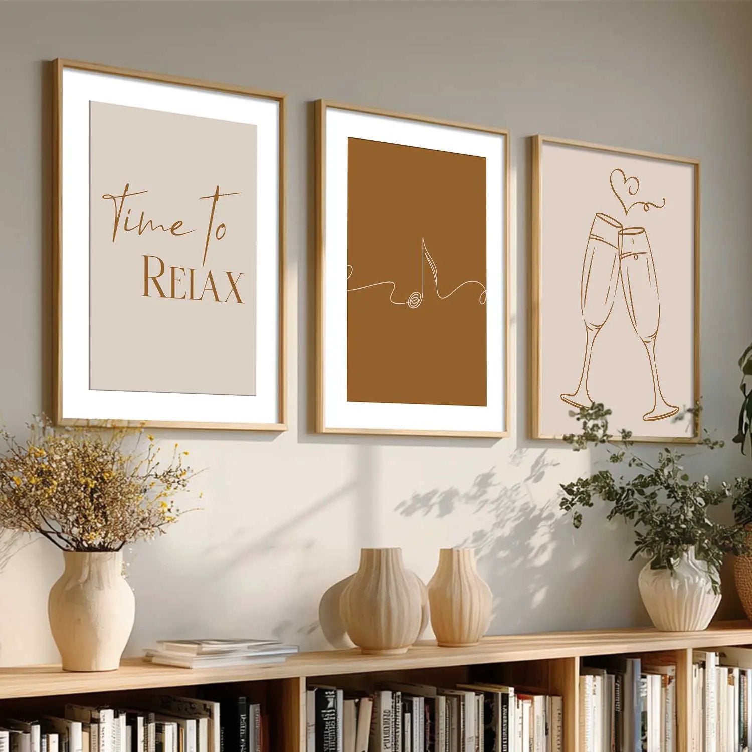 Quote Wall Art Paintings for Living Room - Wall Poster With frames by Kotart store