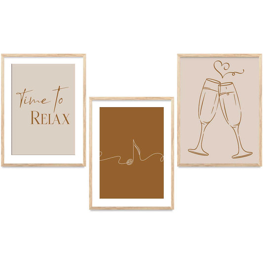 Quote  Wall Art Paintings for Living Room - Wall Poster With frames