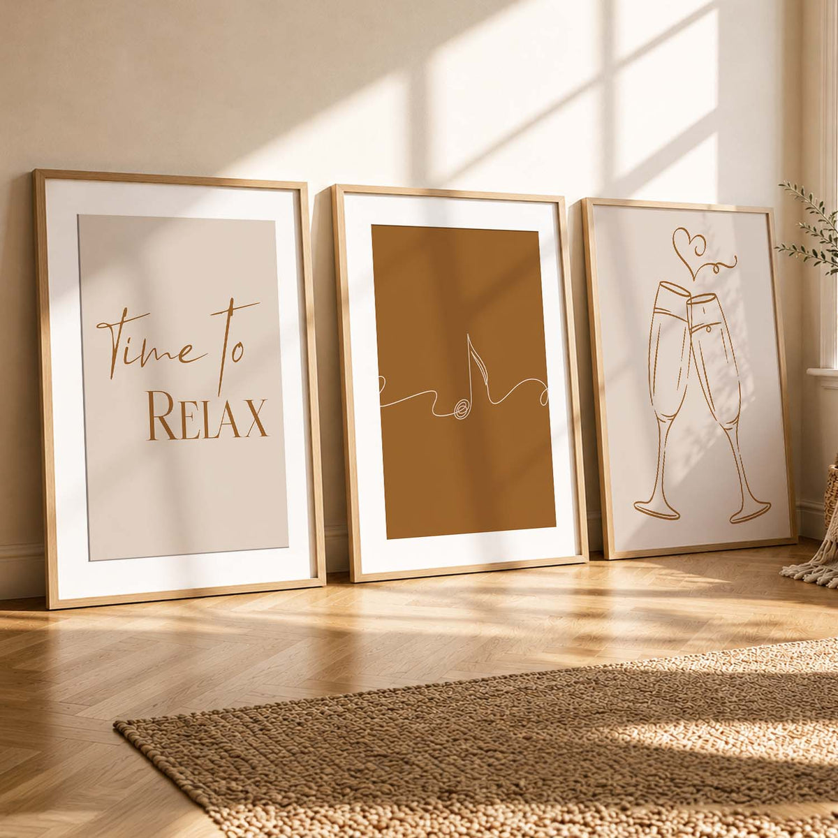 Quote  Wall Art Paintings for Living Room - Wall Poster With frames