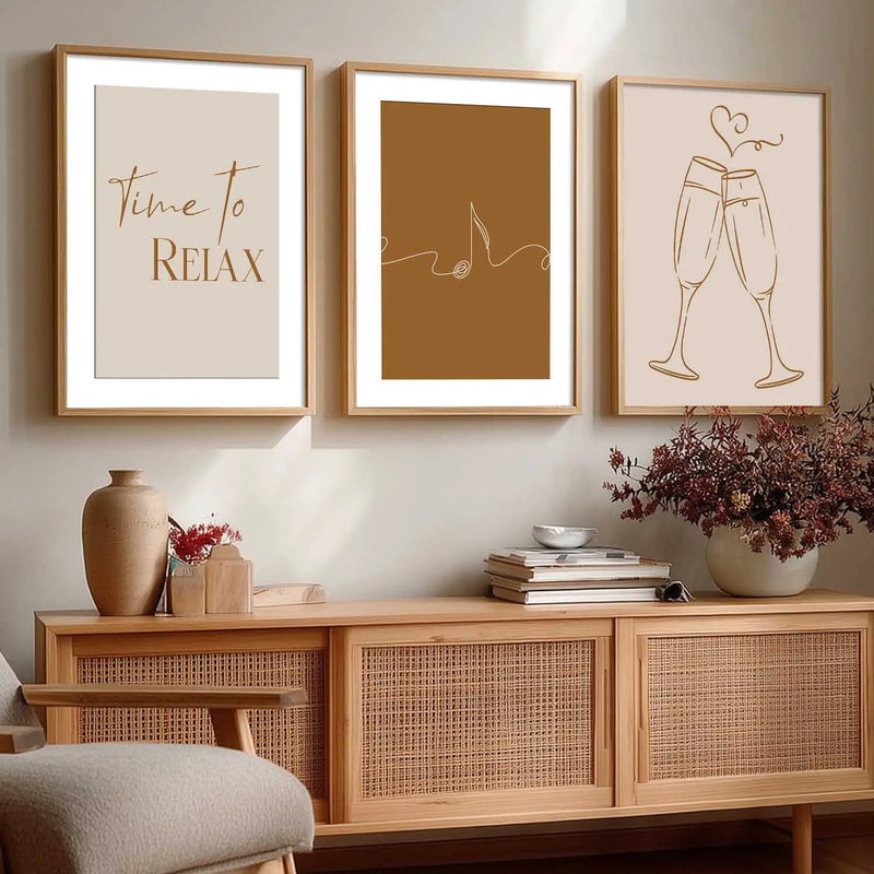 Quote Wall Art Paintings for Living Room - Wall Poster With frames by Kotart store