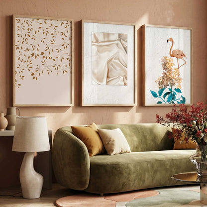 Boho  Wall Art Paintings for Living Room - Wall Poster With frames