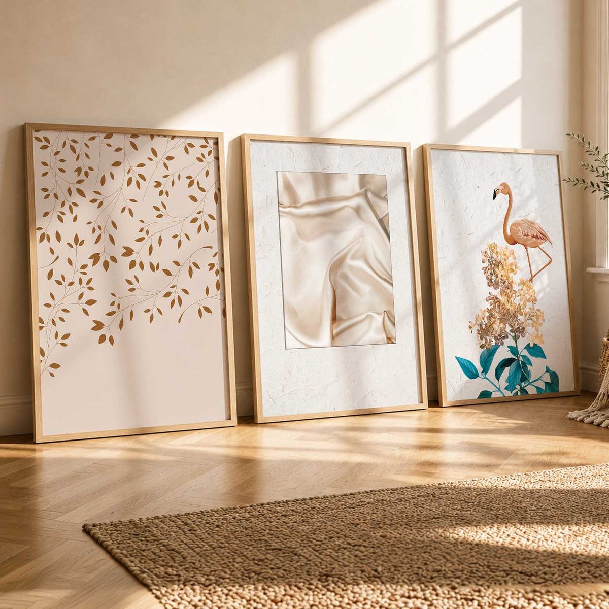 Boho  Wall Art Paintings for Living Room - Wall Poster With frames