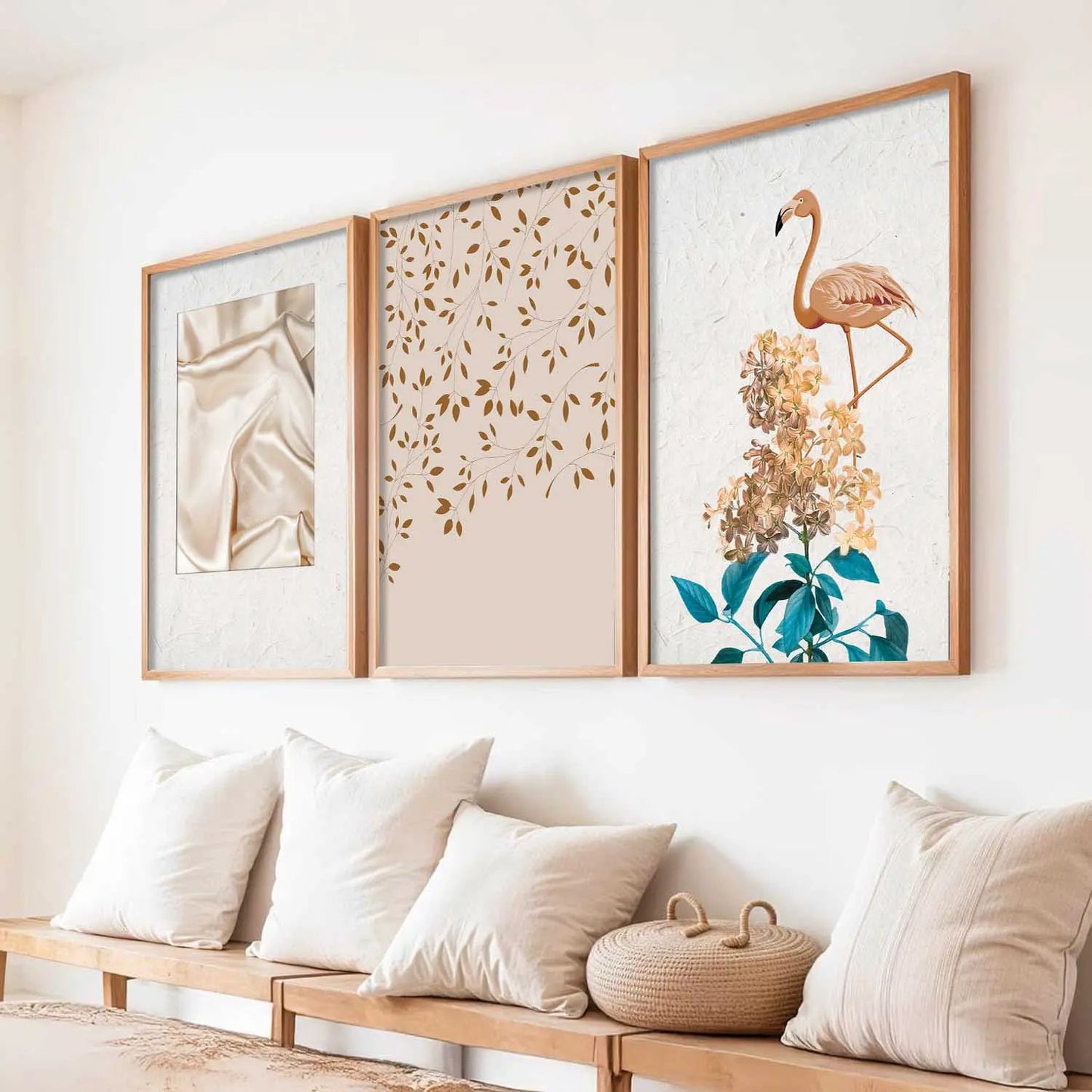 Boho  Wall Art Paintings for Living Room - Wall Poster With frames