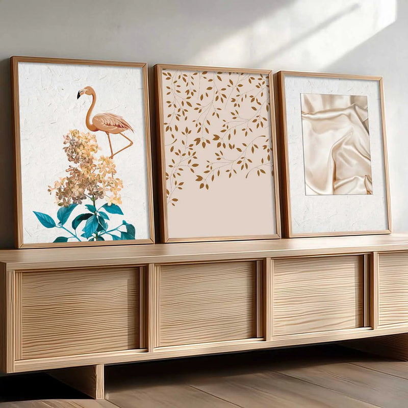 Boho  Wall Art Paintings for Living Room - Wall Poster With frames