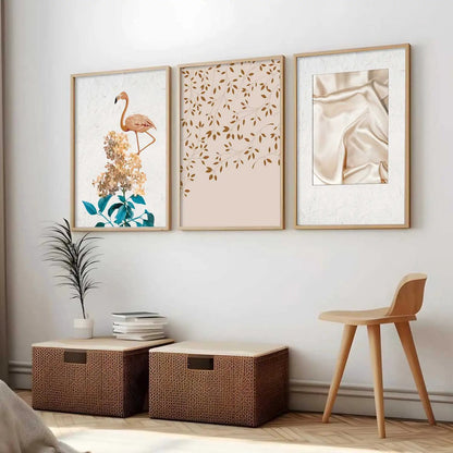 Boho  Wall Art Paintings for Living Room - Wall Poster With frames