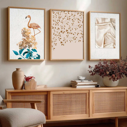 Boho  Wall Art Paintings for Living Room - Wall Poster With frames