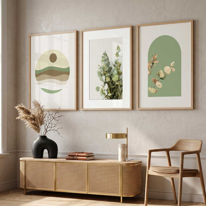 Boho  Wall  Art  Paintings for Living Room - Wall Poster With frames