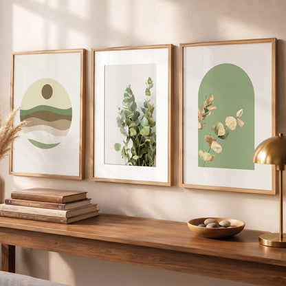 Boho  Wall  Art  Paintings for Living Room - Wall Poster With frames