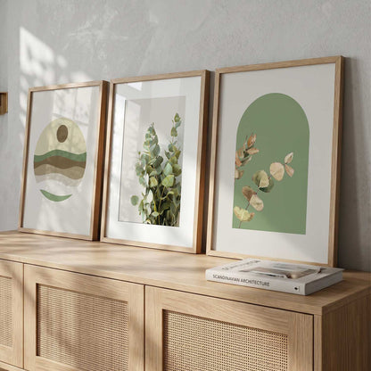 Boho  Wall  Art  Paintings for Living Room - Wall Poster With frames