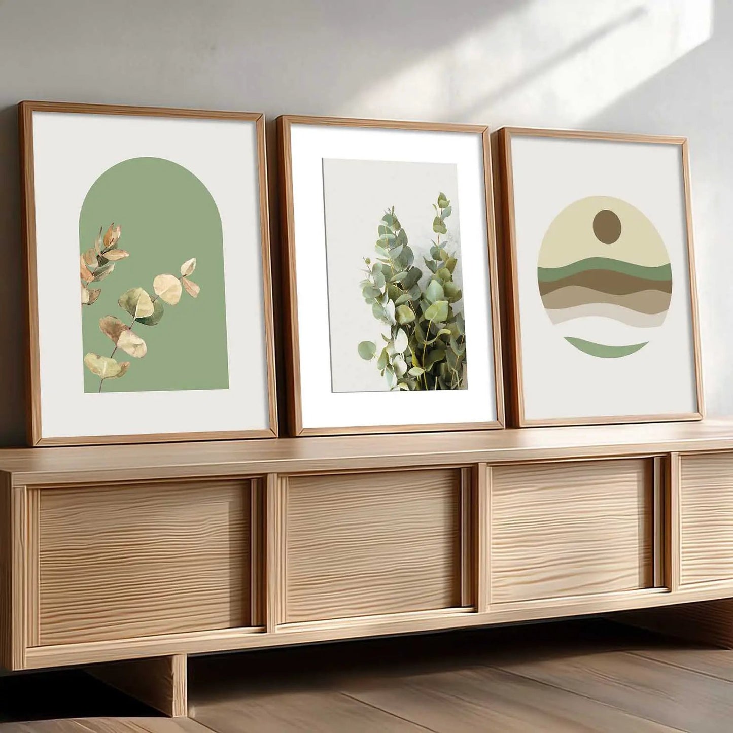 Boho  Wall  Art  Paintings for Living Room - Wall Poster With frames