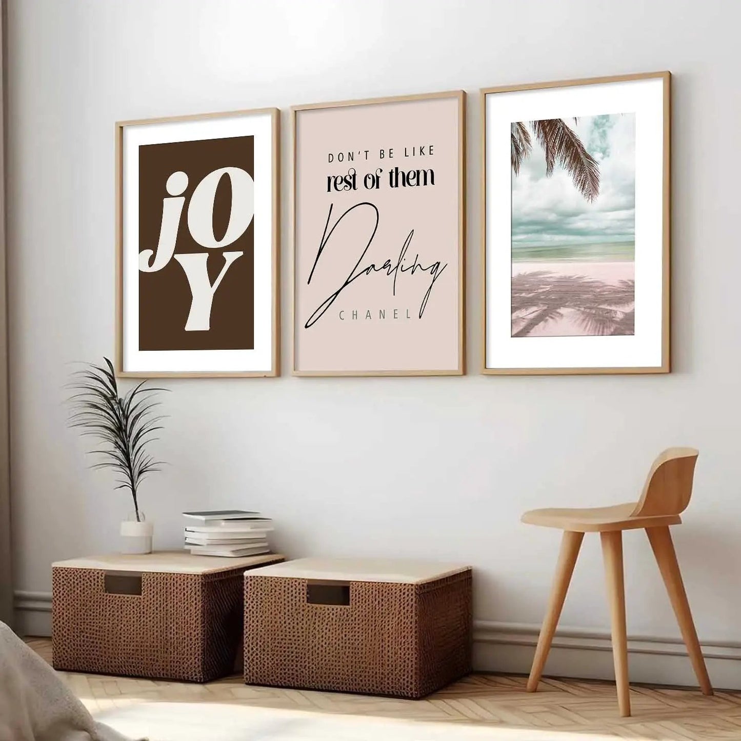 Quote  Wall   Art  Paintings for Living Room - Wall Poster With frames