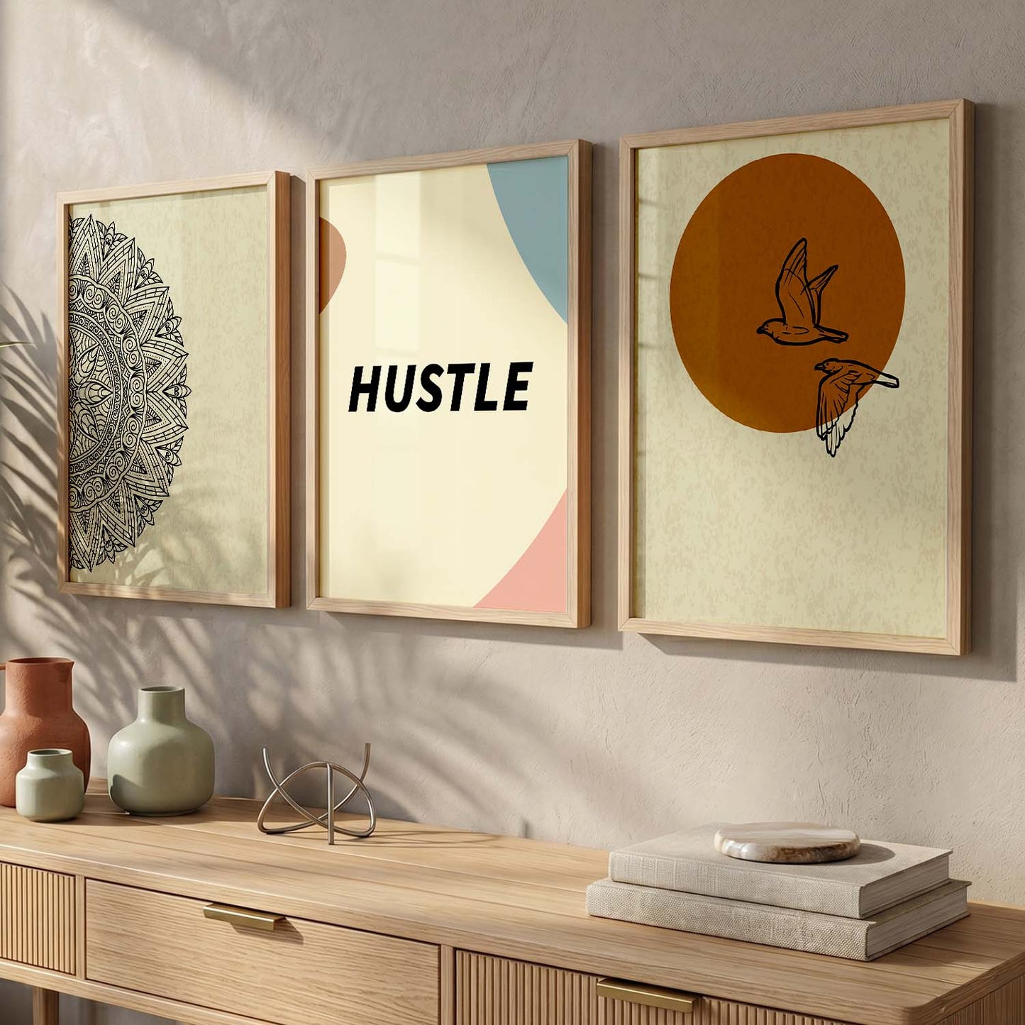 Modern Abstract Wall Decor - Framed Prints and Posters with Aesthetic Appeal