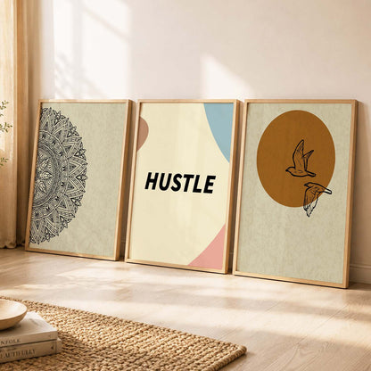 Modern Abstract Wall Decor - Framed Prints and Posters with Aesthetic Appeal