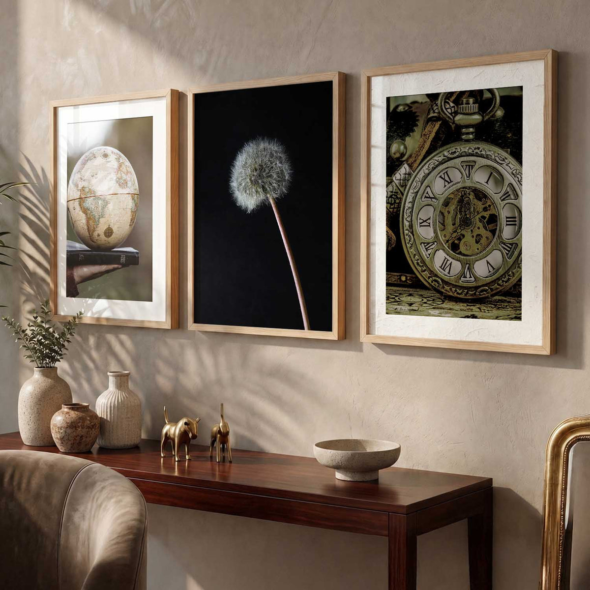Boho  Wall   Art  Paintings for Living Room - Wall Poster With frames