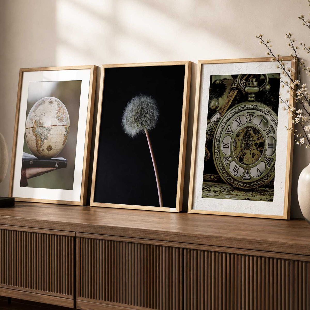 Boho  Wall   Art  Paintings for Living Room - Wall Poster With frames
