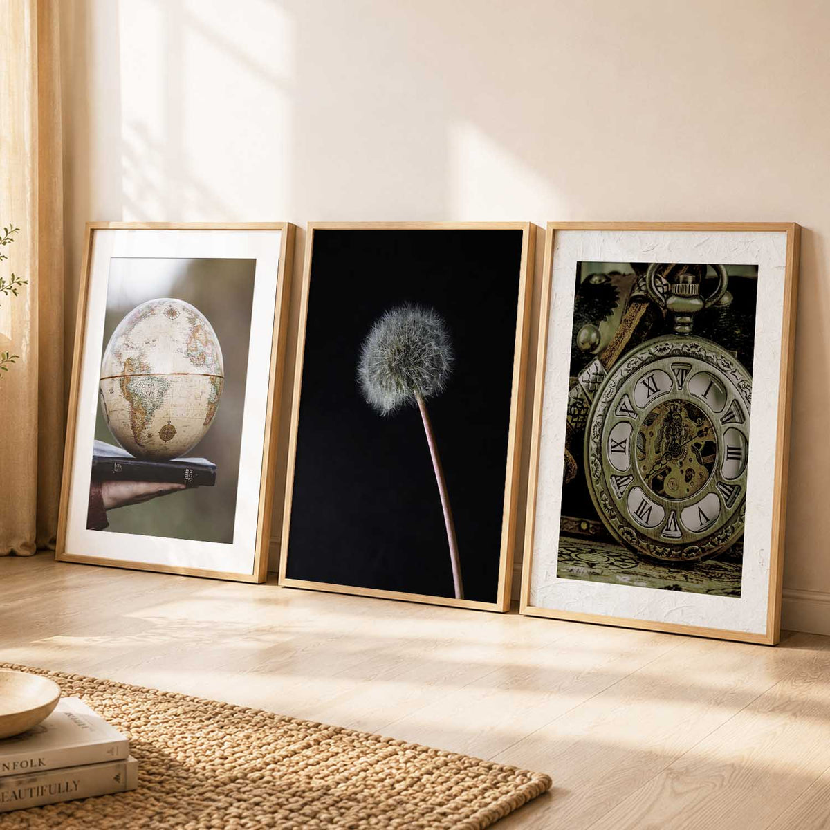 Boho  Wall   Art  Paintings for Living Room - Wall Poster With frames