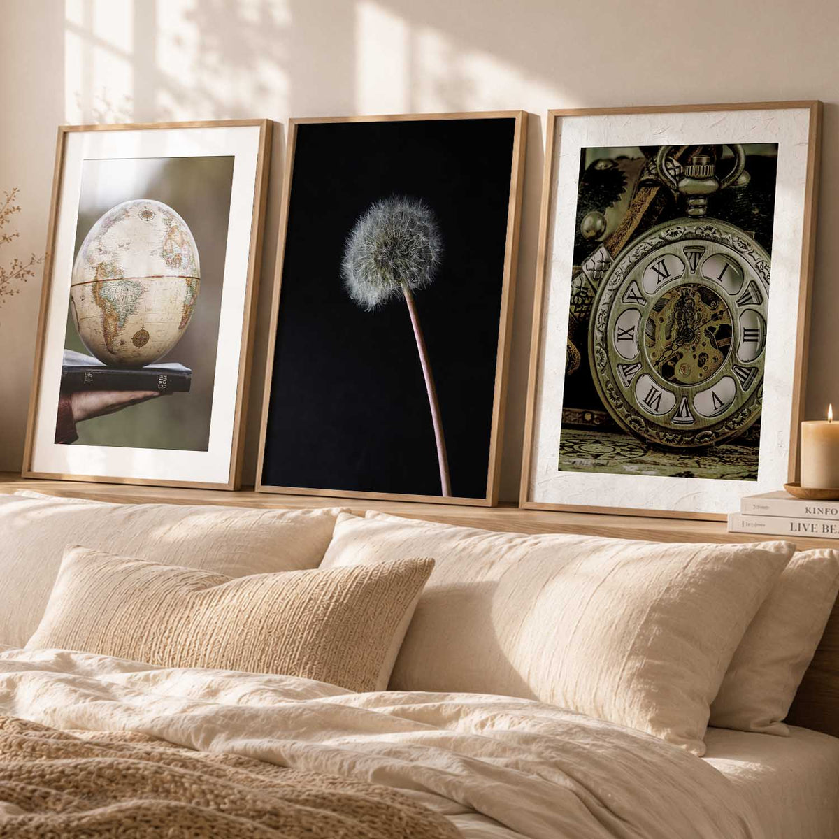 Boho  Wall   Art  Paintings for Living Room - Wall Poster With frames