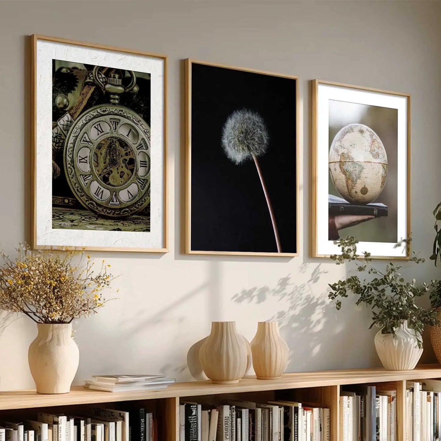 Boho  Wall   Art  Paintings for Living Room - Wall Poster With frames