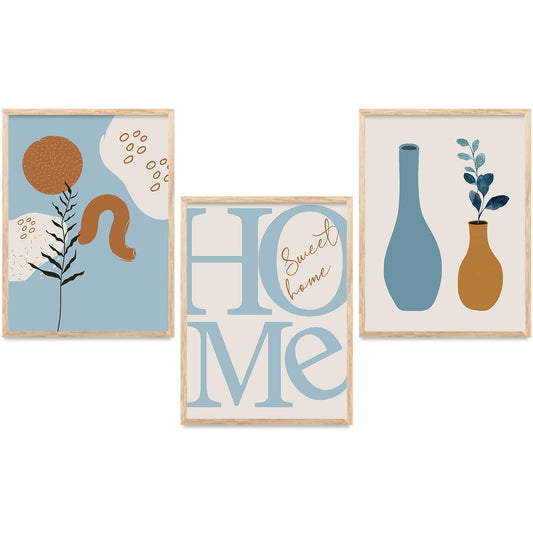 Boho Wall  Art Paintings for Living Room - Wall Poster With frames