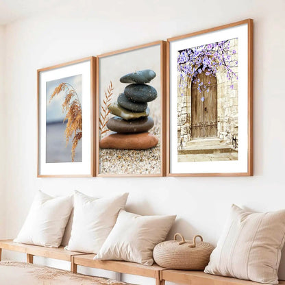 Boho   Wall   Art  Paintings for Living Room - Wall Poster With frames